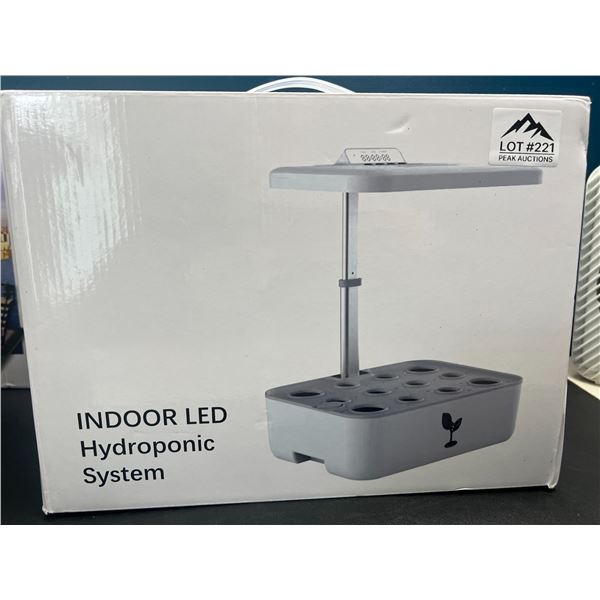 Lot of 1 Indoor LED Hydroponic Plant System