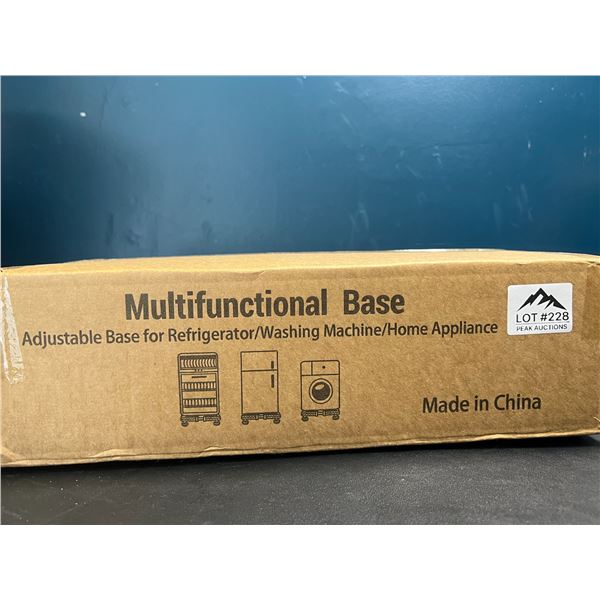 Lot of 1 Multfunctional Adjustable Base for Fridge/Washing Mashine/Home Appliances