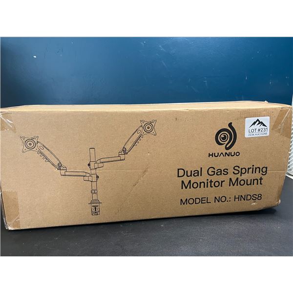 Lot of 1 Dual Gas Spring Monitor Mount