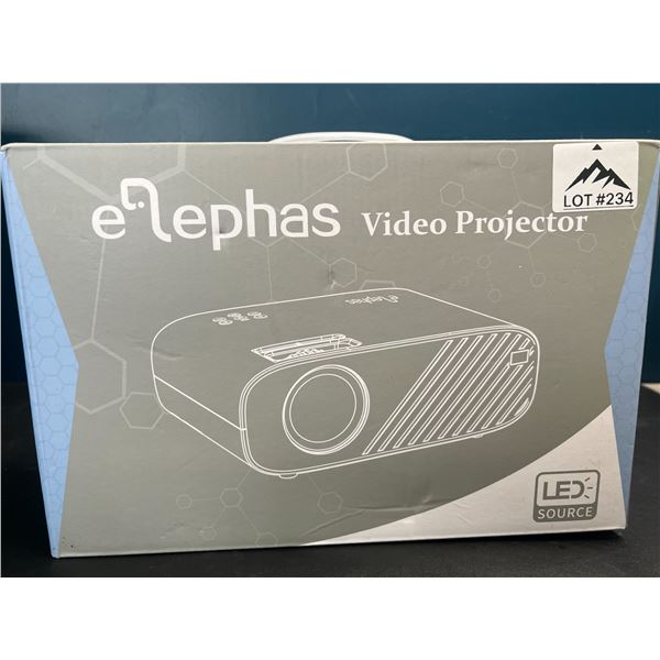 Lot of 1 Elephas LED Video Projector