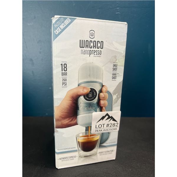Lot of 1 Wacaco Nanopresso Journey - Portable Espresso Maker