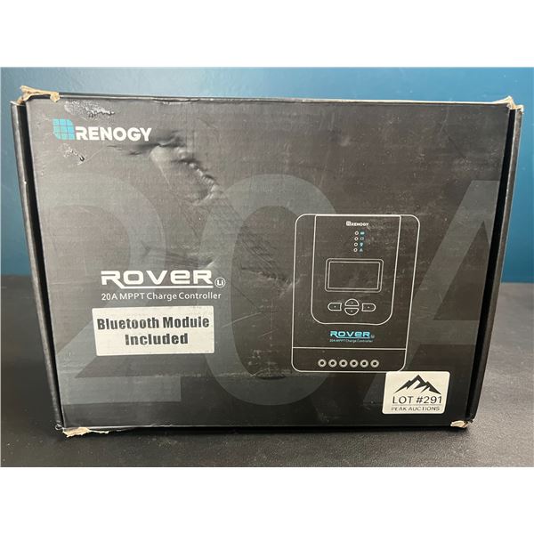 Lot of 1 Renogy Rover 20A MPPT Solar Charge Controller