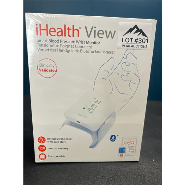 Lot of 1 iHealth View Smart Blood Pressure Wrist Monitor