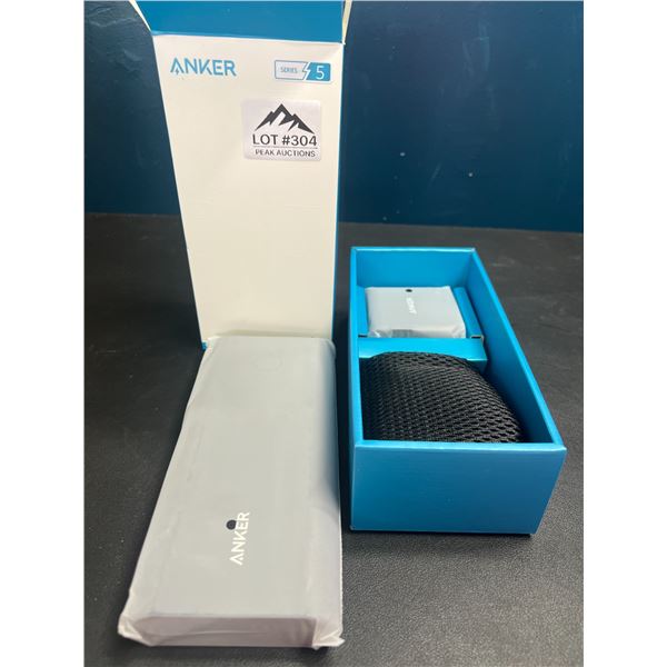 Lot of 1 ANKER Series 5 PowerCore+ Portable Powerbank/Charger - High Capacity 26800mAh