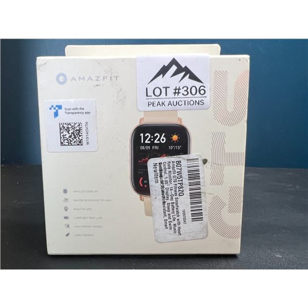 Lot of 1 Amazfit GTS Fitness Smart Watch w/ 1.65inch Display Screen