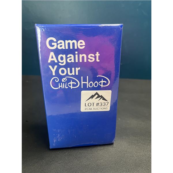 Lot of 1 Game Against Your Childhood Adult Card Game