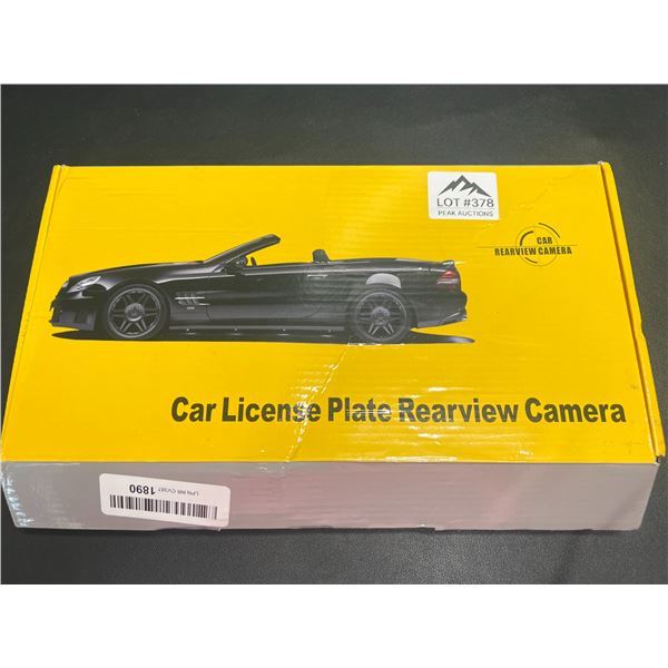 Lot of 1 Car License Plate Rearview Camera