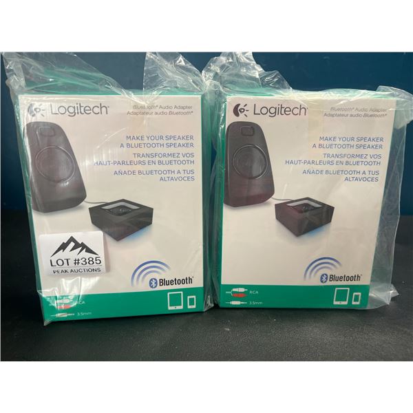 Lot of 2 Logitech Bluetooth Audio Adapters
