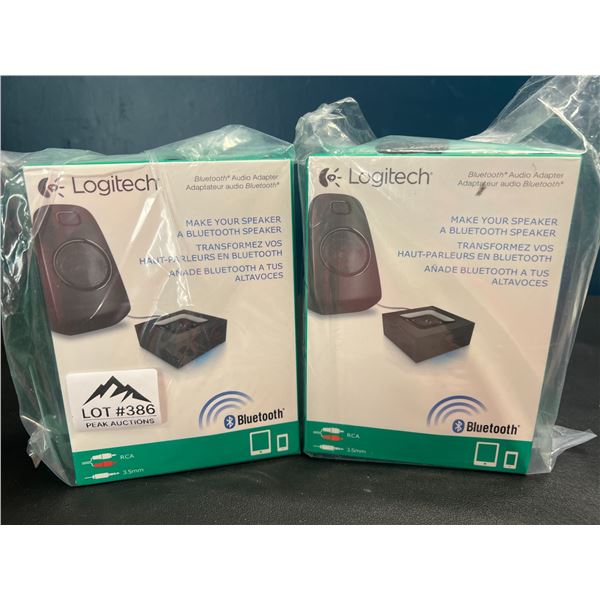 Lot of 2 Logitech Bluetooth Audio Adapters