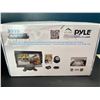 Image 1 : Lot of 1 PYLE Rearview Backup Camera & Video Monitor System Kit - Quad View Split Screen Display