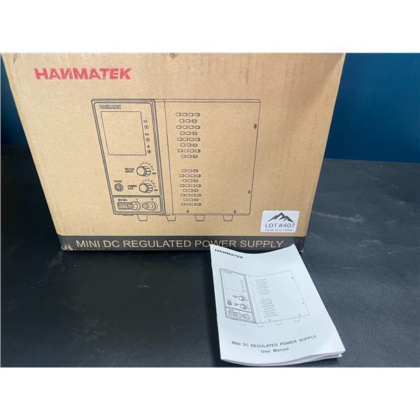 Lot of 1 Mini DC Regulated Power Supply