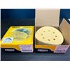 Image 1 : Lot of 2 Boxes of Abrasive Sanding Discs - 50 PCS per box