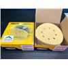 Image 1 : Lot of 2 Boxes of Abrasive Sanding Discs - 50 PCS per box