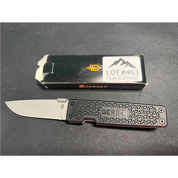 Lot of 1 Gerber Pocket Square Folding Knife