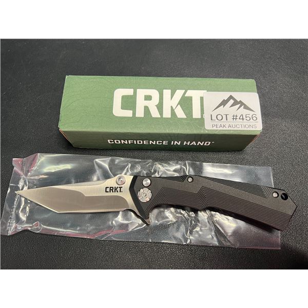 Lot of 1 CRKT Tighe Tac Two Clip Point Pocket Knife