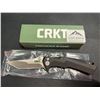 Image 1 : Lot of 1 CRKT Tighe Tac Two Clip Point Pocket Knife