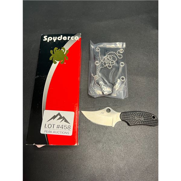 Lot of 1 SpyderCo Ark - "Always Ready Knife" - Fixed Blade Knife