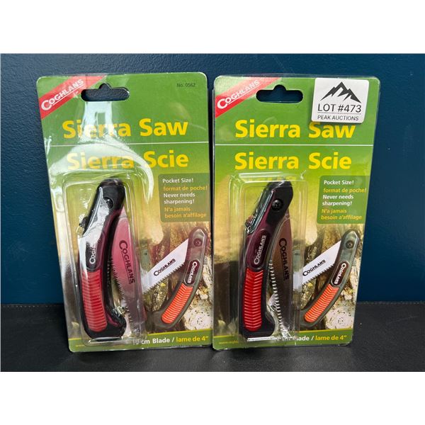 Lot of 2 Sierra Saw Folding Knives