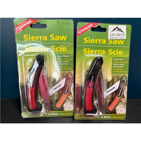 Lot of 2 Sierra Saw Folding Knives