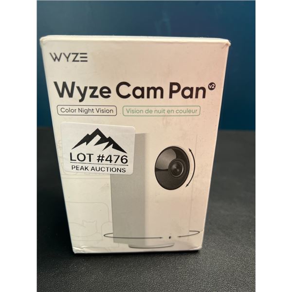 Lot of 1 Wyze Cam Pan WiFi Security Camera