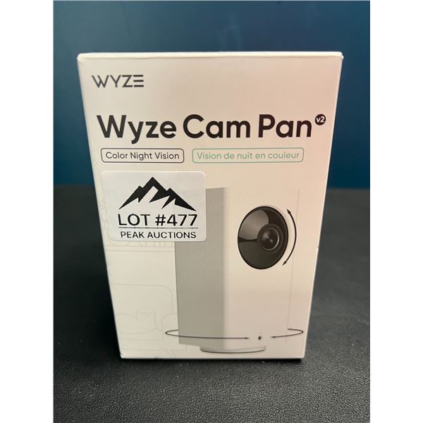 Lot of 1 Wyze Cam Pan WiFi Security Camera