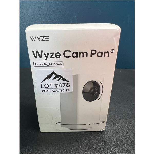 Lot of 1 Wyze Cam Pan WiFi Security Camera