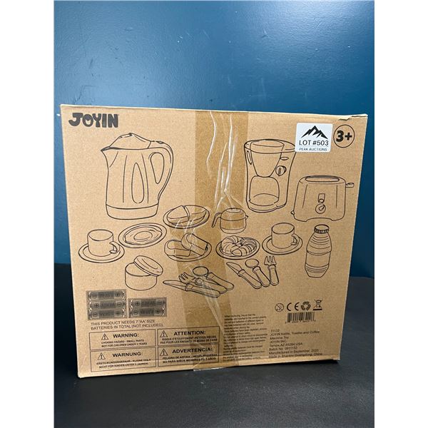 Lot of 1 Joyin Kettle, Toaster, & Coffee Machine Kitchen Toy Play Set for Kids