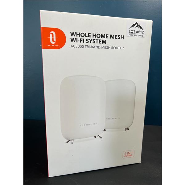 Lot of 1 Taotronics AC3000 Whole Home Mesh WiFi System