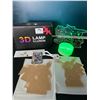 Image 1 : Lot of 1 Pokemon 3D LED Color-Changing Lamp w/ Remote Control - 3 Pokemon Designs Included!