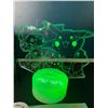 Image 2 : Lot of 1 Pokemon 3D LED Color-Changing Lamp w/ Remote Control - 3 Pokemon Designs Included!