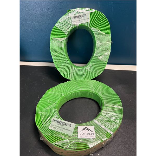 Lot of 2 Rolls of Adhesive Edge Trim