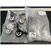 Image 1 : Lot of Caster Wheels (8 pack)