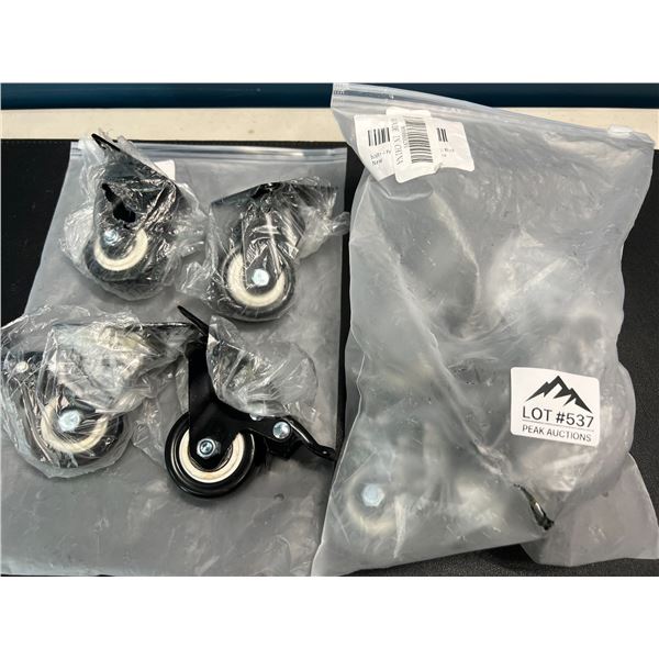 Lot of Caster Wheels (8 pack)