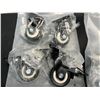 Image 2 : Lot of Caster Wheels (8 pack)