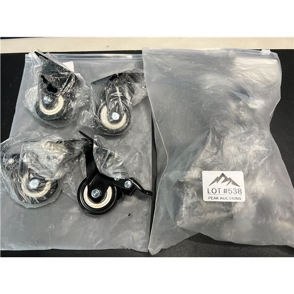 Lot of Caster Wheels (8 pack)