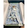 Image 2 : Lot of 1 Paradise Galleries Real Life-Like Baby Doll - Finn & Sparky w/ Bassinet