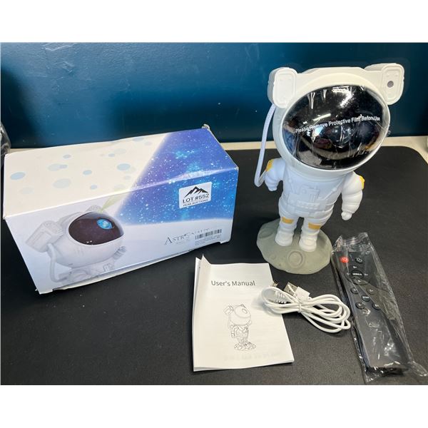 Lot of 1 Astronaut Star Galaxy Light Night Projector w/ Remote Control