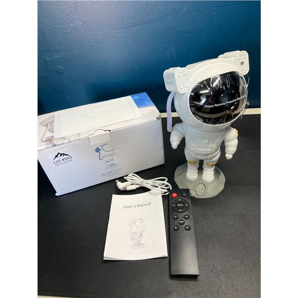 Lot of 1 Astronaut Star Galaxy Light Night Projector w/ Remote Control