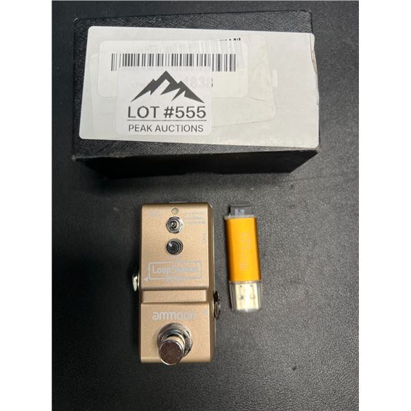 Lot of 1 Guitar Effect Pedal Loop Station