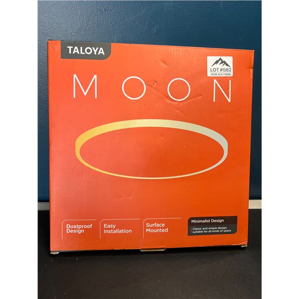 Lot of 1 Taloya Moon Ceiling Light - 12 inch