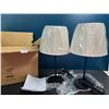 Image 1 : Lot of 2 Table Lamps
