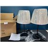 Image 1 : Lot of 2 Table Lamps