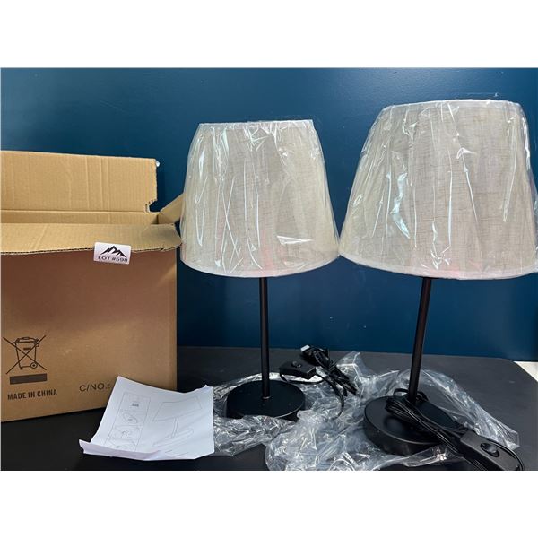 Lot of 2 Table Lamps