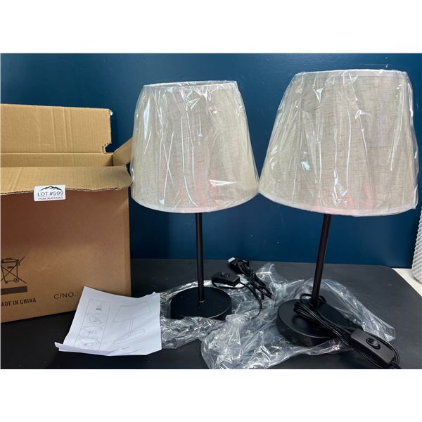 Lot of 2 Table Lamps