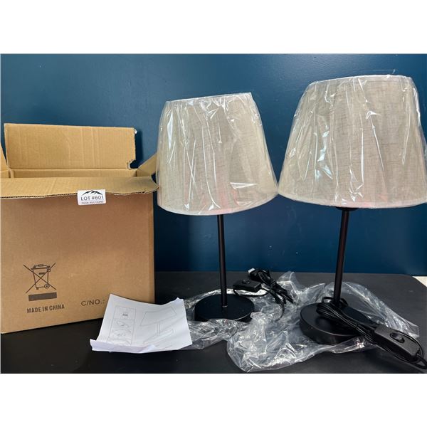 Lot of 2 Table Lamps
