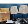 Image 1 : Lot of 2 Table Lamps