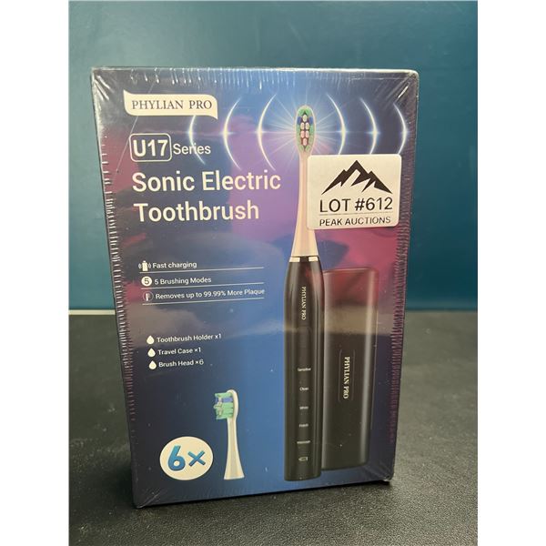 Lot of 1 Phylian Pro Sonic Electric Toothbrush