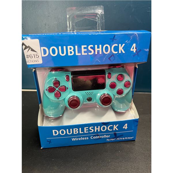Lot of 1 DoubleShock 4 - Wireless Controller for Playstation 4 - Blue