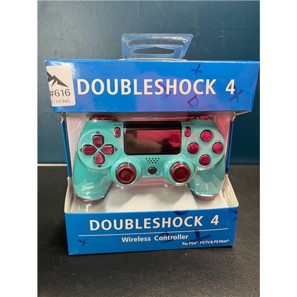 Lot of 1 DoubleShock 4 - Wireless Controller for Playstation 4 - Blue