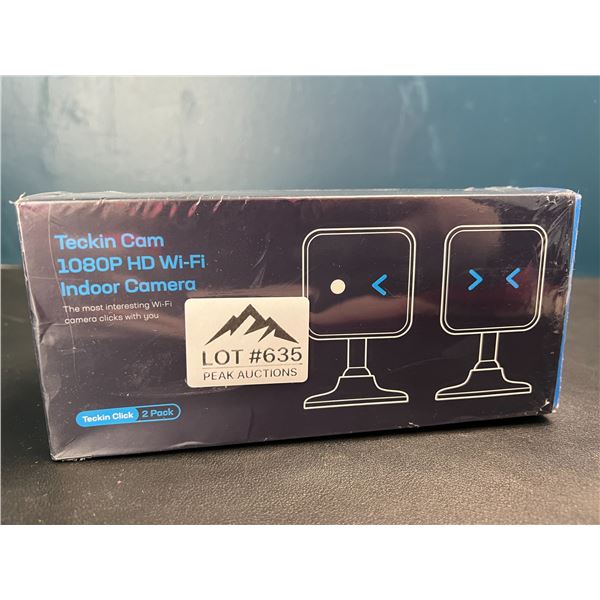 Lot of Teckin 1080P HD Wifi Indoor Security Cameras - 2 Pack